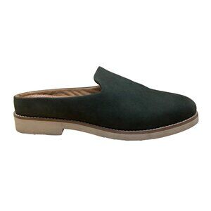 Softwalk Women’s Forest Green Leather High Comfort Slip-On Mule Shoes Size 8.5W